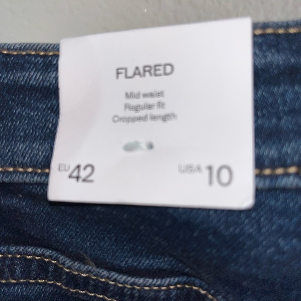 Mango Dark Blue Straight-Leg Jeans - Picture 9 of 16